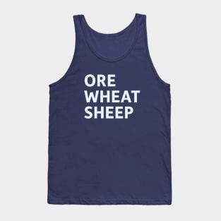 Ore Wheat Sheep Tank Top